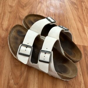 Birkenstock White Sandals